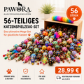 🐾 56-piece Cat Toy Mix Set